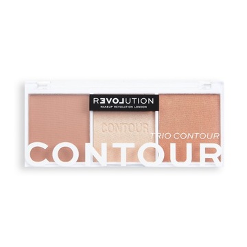 Makeup Revolution Relove Paletka Trio do konturowania twarzy - Baked Sugar