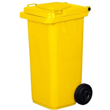 POJEMNIK KOSZ 120L NA ŚMIECI ODPADY SEGREGACJA 3+1