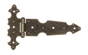 Zawias meblowy ozdobny Z-21 stare złoto