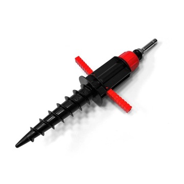 Ввинчивающееся основание с моталкой, дрелью, шнековым вращателем.