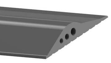 ПРОКЛАДКА ГАРАЖНАЯ, ПОРОГ ВОРОТ 4,5 м, 111х20 мм