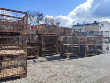 КОНТЕЙНЕР ДЛЯ ХРАНЕНИЯ GITTERBOX БОЛЬШАЯ СЕТЧАТАЯ КОРЗИНА