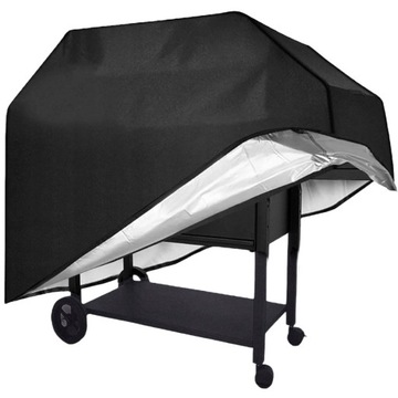 DUŻY POKROWIEC NA GRILLA OSŁONA GRILL GAZOWY ROWER WODOODPORNY 145x61x117CM