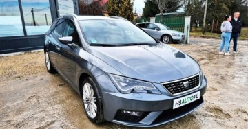 Seat Leon III ST Facelifting 1.4 EcoTSI 150KM 2018 Seat Leon BENZYNA AUTOMAT KAMERA skora alcantara 2x pdc serwis aso, zdjęcie 4