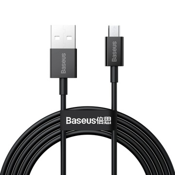 ПРОЧНЫЙ БЫСТРЫЙ УНИВЕРСАЛЬНЫЙ КАБЕЛЬ USB-MICRO USB BASEUS 2A, 2M, 200CM