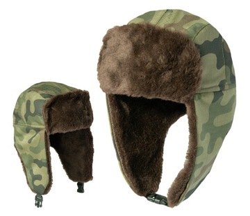 Zimowa CIEPŁA Czapka Uszanka Moro wz93/10 rozm. XL