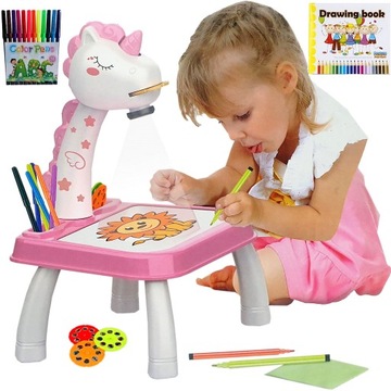 Projektor Rzutnik do Rysowania Stolik Tablica Mazaki