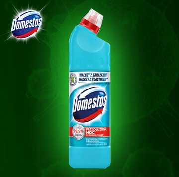 ТУАЛЕТНАЯ ЖИДКОСТЬ DOMESTOS АТЛАНТИК РАСШИРЕННОЙ СИЛЫ 750МЛ
