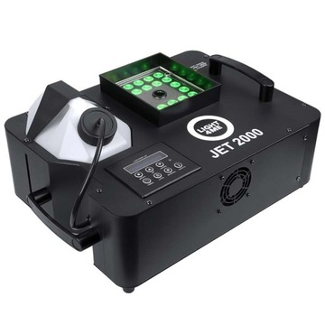 ВЕРТИКАЛЬНЫЙ ДЫМОГЕНЕРАТОР СО СВЕТОДИОДНОЙ ПОДСВЕТКОЙ ИК ПУЛЬТ ДУ LIGHT4ME JET 2000