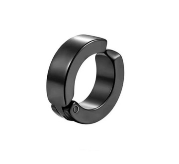 Nausznica ze stali chirurgicznej klips na ucho UNISEX 1 cm