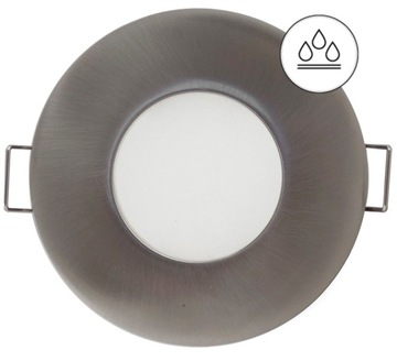 Герметичный светильник IP44 + светодиодный потолок GU10 5W