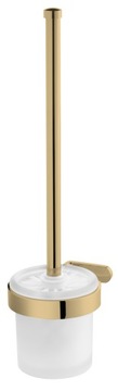 Szczotka WC toaletowa wisząca Nature złoty gold Bisk 05911