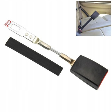 2SZT PRZEDŁUŻACZ PASÓW BEZPIECZEŃSTWA ADAPTER 25CM