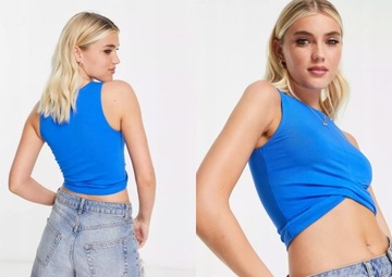 NEW LOOK KLASYCZNY GŁADKI CROP TOP M