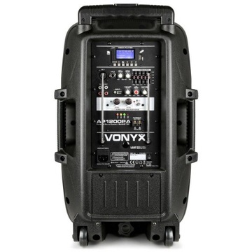 Vonyx AP1200PA 12-дюймовая колонка + микрофоны + поясной блок
