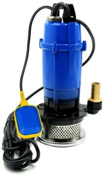 НАСОС ДЛЯ ГРЯЗНОЙ И ЧИСТОЙ ВОДЫ 1000ВТ ЧУГУННЫЙ ФИЛЬТР С ПОПЛАВКОМ, ПОГРУЖНОЙ