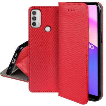 ЧЕХОЛ ДЛЯ MOTOROLA MOTO E40 E30 E20 МАГНИТНЫЙ КОШЕЛЕК + СТЕКЛО