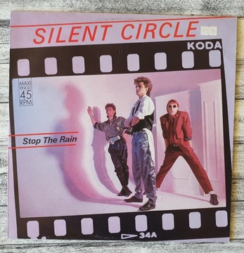 Silent Circle Stop The Rain Italo Disco Maxi 12