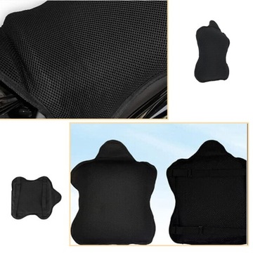 PODKŁADKA PODUSZKA ŻELOWA NA SIEDZENIE MOTOCYKLA SKUTERA ODDYCHAJĄCA