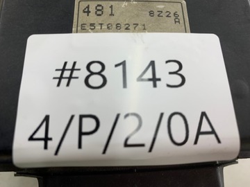MITSUBISHI CARISMA 1.8 GDI VÁHA VZDUCHU E5T08271