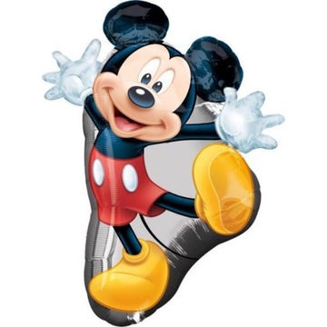 DUŻY BALON FOLIOWY DISNEY MYSZKA MIKI 78X55CM