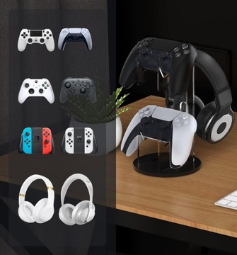 ПОДСТАВКА PAD 2in1 PAD НАУШНИКИ АКСЕССУАРЫ КОНТРОЛЛЕРЫ PS4 PS5 XBOX