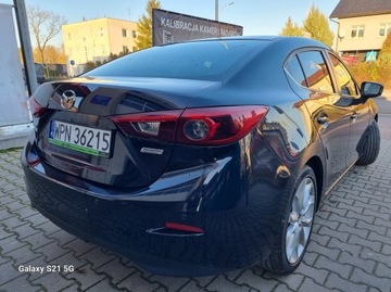 Mazda 3 III Sedan 2.0 SKYACTIV-G 120KM 2014 Mazda 3 III 2.0 120KM nawigacja skóra ksenony alufelgi super stan gwarancja, zdjęcie 5