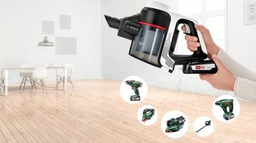 Bosch Unlimited BBS611LAG Вертикальный пылесос Перезаряжаемый легкий портативный пылесос 2 в 1