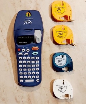 DRUKARKA ETYKIET DYMO LETRA TAG + 5x TAŚMA