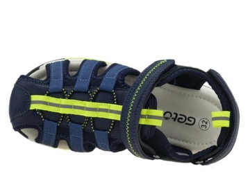 САНДАЛИИ ДЛЯ МАЛЬЧИКОВ ДЕТСКАЯ СПОРТИВНАЯ ОБУВЬ САНДАЛИИ С ВНУТРИ НА липучках, размер 33