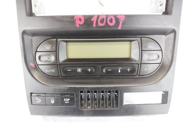 PANEL VENTILACE KLIMATIZACE A/C ESP PEUGEOT 1007 CITROEN C2 C3 96530443XT