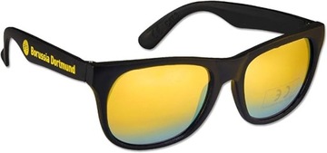 Borussia Dortmund BVB okulary dla fanów (czarne)