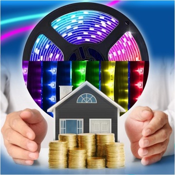 ЦВЕТНАЯ СВЕТОДИОДНАЯ ЛЕНТА RGB ДЛИНОЙ 15 М РЕМЕНЬ BLUETOOTH СВЕТОДИОДЫ ДИСТАНЦИОННОГО УПРАВЛЕНИЯ ПРИЛОЖЕНИЕМ