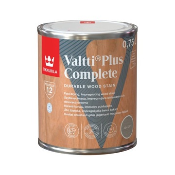 Tikkurila Valtti PLUS Complete 0,75л ПЕПЕЛЬНО-СЕРЫЙ