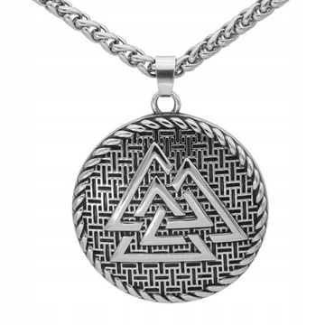 NASZYJNIK WIKING NORDYCKI KOMPAS WIKINGÓW VEGVISIR