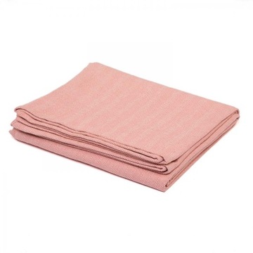 Koc do jogi Nidra 100% Bawełna 200x150 cm Różowy