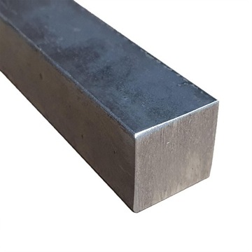 Pręt stalowy kwadratowy walcowany 50 x 50mm, dł. 180mm