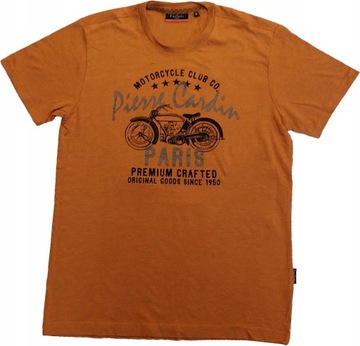 Koszulka t-shirt meska Pierre Cardin Motorcycle M