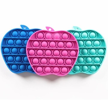 СЕНСОРНАЯ ИГРУШКА PUSH BUBBLE POP IT Apple
