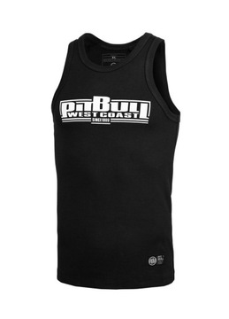 Męski Tank Top Koszulka Pitbull Rib Classic Boxing Bezrękawnik Podkoszulek