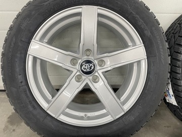 TOYOTA CHR C-HR C HR ZIMOWE 215/60R17 NOWE CZUJNIKI CIŚNIENIA