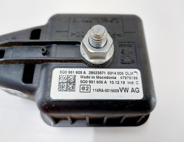 AUDI Q3 83A 3F 19R. VW SEAT SKODA SIRÉNA ALARMU 5Q0951605A