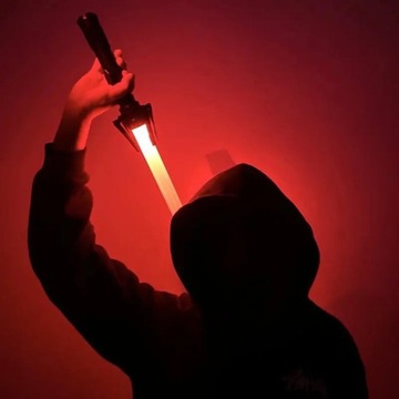 СВЕТОВОЙ МАС ЗВЕЗДНЫХ ВОЙН ТЕЛЕСКОПИЧЕСКИЙ СВЕТОВОЙ МАС СВЕТОДИОДНЫЙ ЗВУК 7 RGB