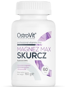 OSTROVIT MAGNEZ MAX SKURCZ 60 TABL