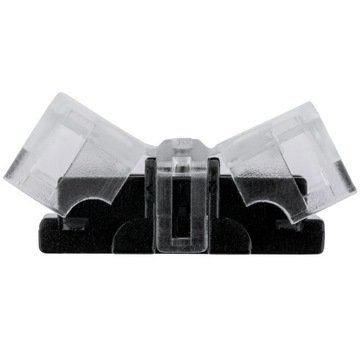 Złączka do taśm LED 2PIN 2-stronna zatrzask 8mm