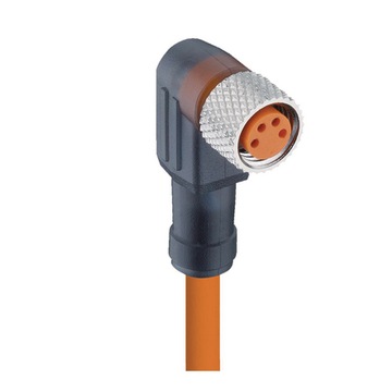 RKMWV 4-07/5 m przewód czujnika, M8 4-pin, PVC, 5m