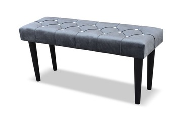 Ławka glamour kryształ 70x30x41
