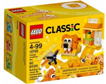LEGO Classic 10709 Pomarańczowy zestaw kreatywny