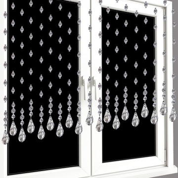 KRYSZTAŁKI makarony OGROMNA ŁEZKA 200cm w5 HIT