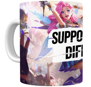Kubek LEAGUE OF LEGENDS -SUPPORT DIFF - SERAPHINE